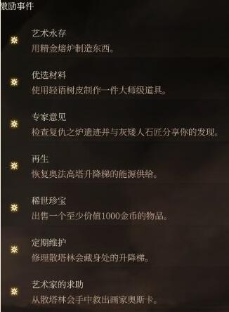 《博德之门3》激励点收集攻略