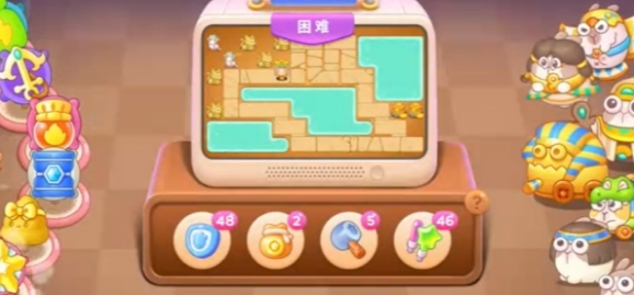 《保卫萝卜4》法老归来第17关通关攻略