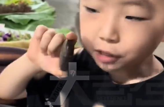小孩哥逛菜市场知识面惊呆网友：喝奶的年纪就拥有了植物专家的水准