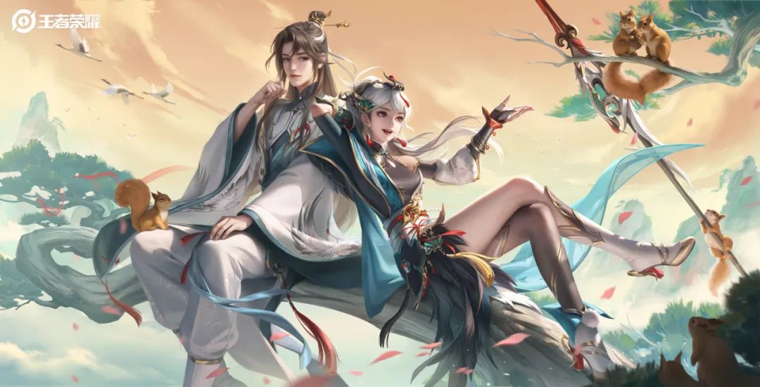 《王者荣耀》8月18日每日一题：云缨&赵怀真-鹤归松栖的青松和什么皆为传统文化中忠贞长久的意象