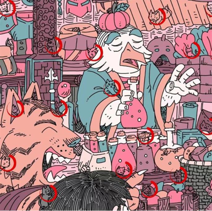 《全民玩不动》猫咪去哪了通关攻略