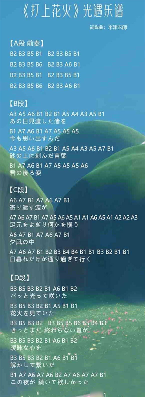《光遇》打上花火怎么弹