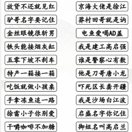 《汉字找茬王》狂飘喊麦通关攻略