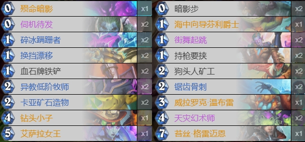 《炉石传说》深入深岩之洲发掘贼卡组最新搭配一览
